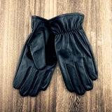 Outdoor Retro Cycling Fleece-lined Warm Gloves For Men by GJG Denim