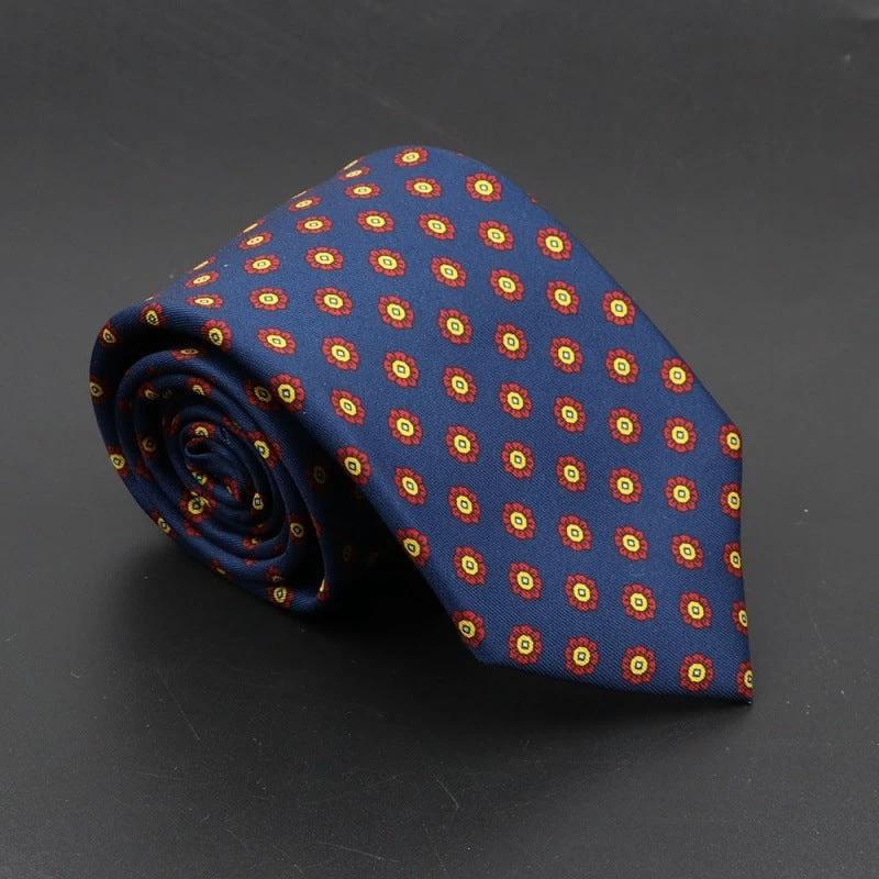Men's Super Soft Bohemian Silk Ties by GJG Denim