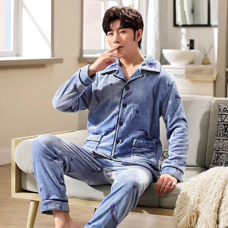 Men's Flannel Pajamas by GJG Denim
