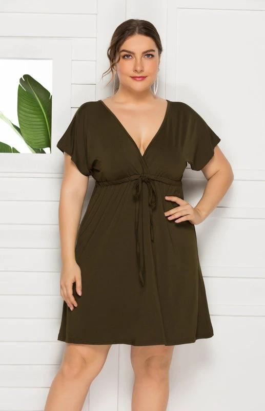 Comfortable High Elasticity Solid Leisure Maternity Dress for Spring-Summer by Lady Ros