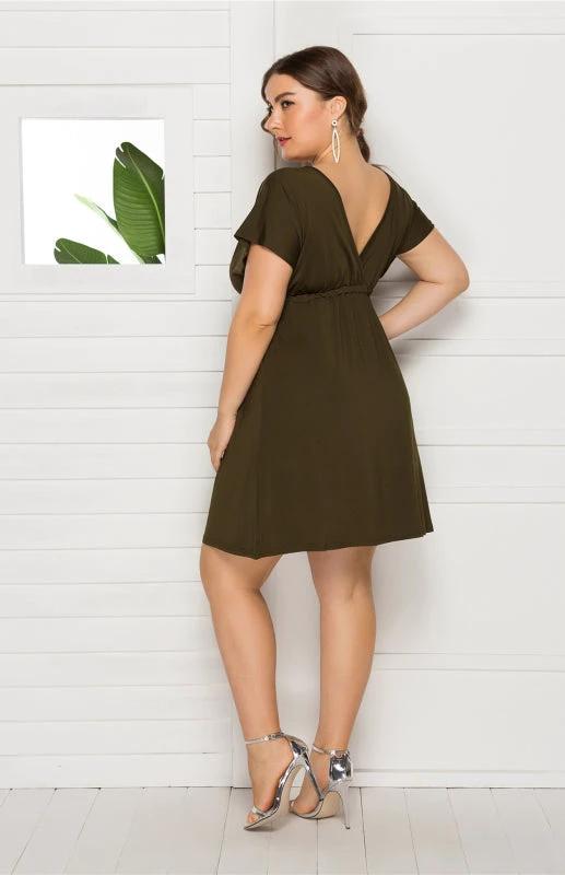 Comfortable High Elasticity Solid Leisure Maternity Dress for Spring-Summer by Lady Ros