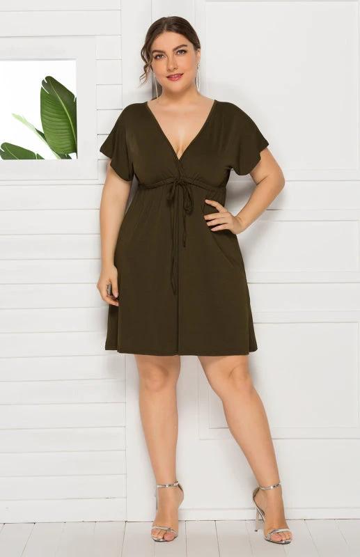 Comfortable High Elasticity Solid Leisure Maternity Dress for Spring-Summer by Lady Ros