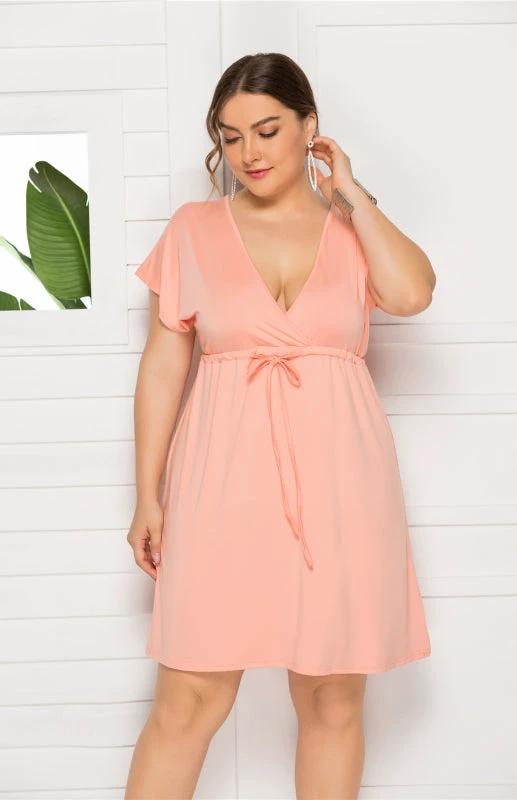 Comfortable High Elasticity Solid Leisure Maternity Dress for Spring-Summer by Lady Ros