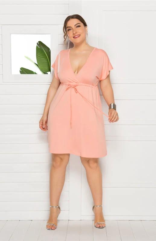 Comfortable High Elasticity Solid Leisure Maternity Dress for Spring-Summer by Lady Ros
