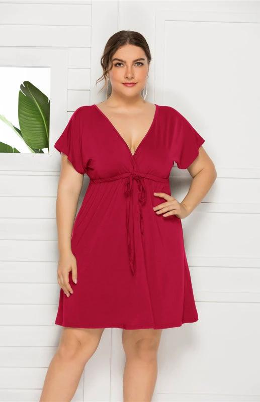 Comfortable High Elasticity Solid Leisure Maternity Dress for Spring-Summer by Lady Ros