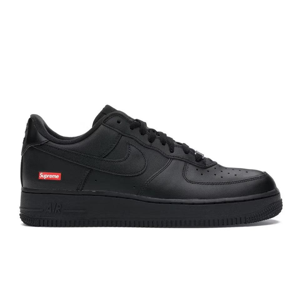 Nike Air Force 1 Low Supreme Black by LacedUp