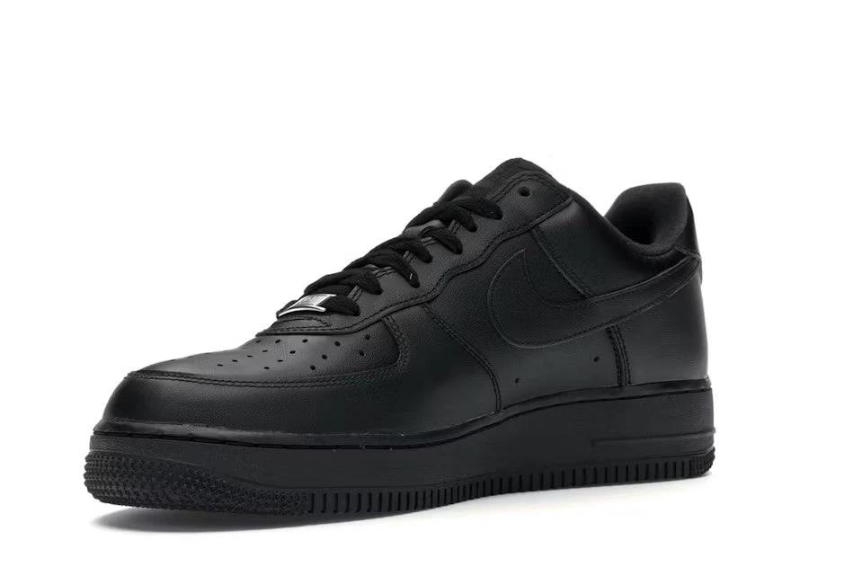 Nike Air Force 1 Low Supreme Black by LacedUp