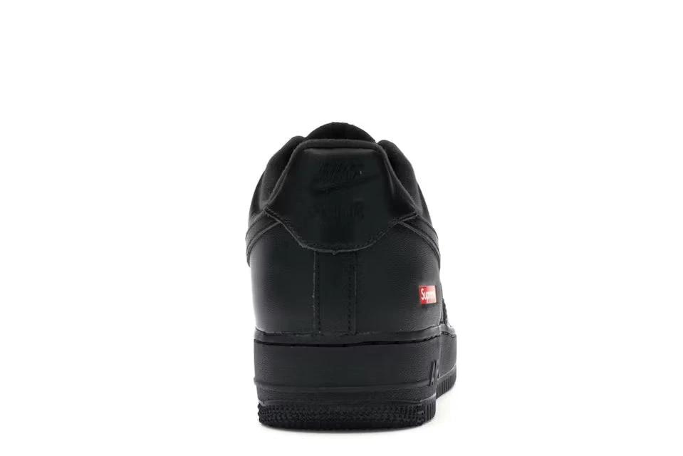 Nike Air Force 1 Low Supreme Black by LacedUp