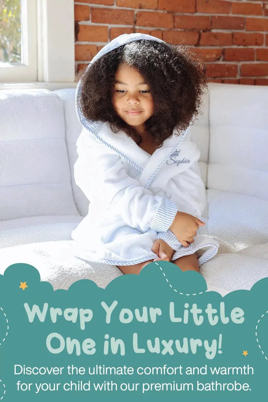 Kids Plush Robe – Ultra Soft, Safe & Cozy for Toddlers & Kids by Lotus Linen