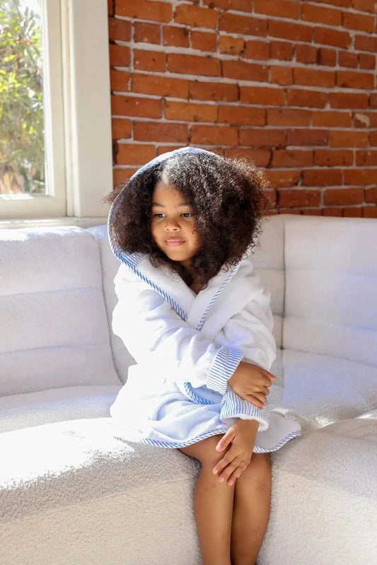 Kids Plush Robe – Ultra Soft, Safe & Cozy for Toddlers & Kids by Lotus Linen
