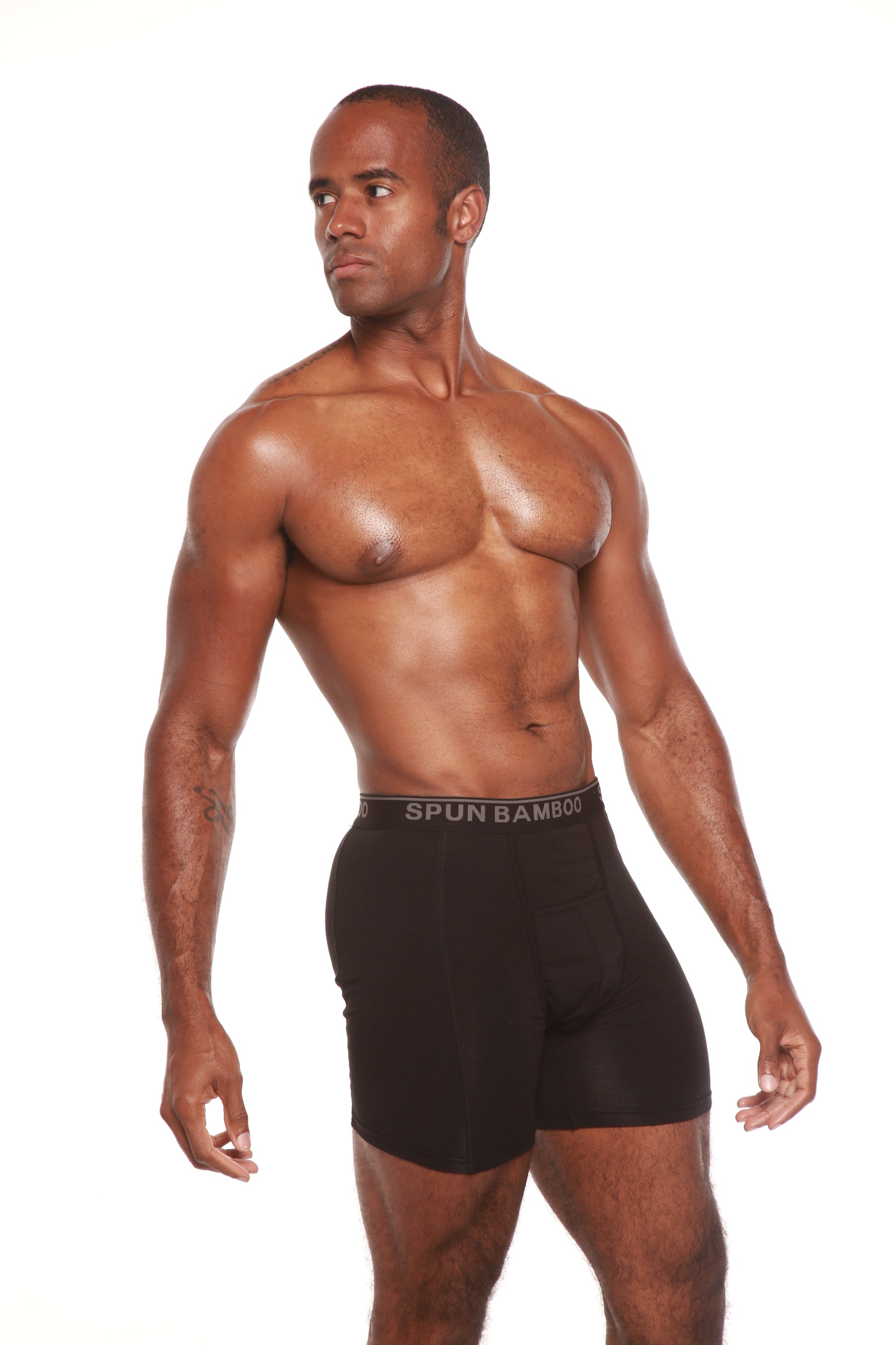 Men's Bamboo Viscose Boxer Briefs Underwear by Spun Bamboo